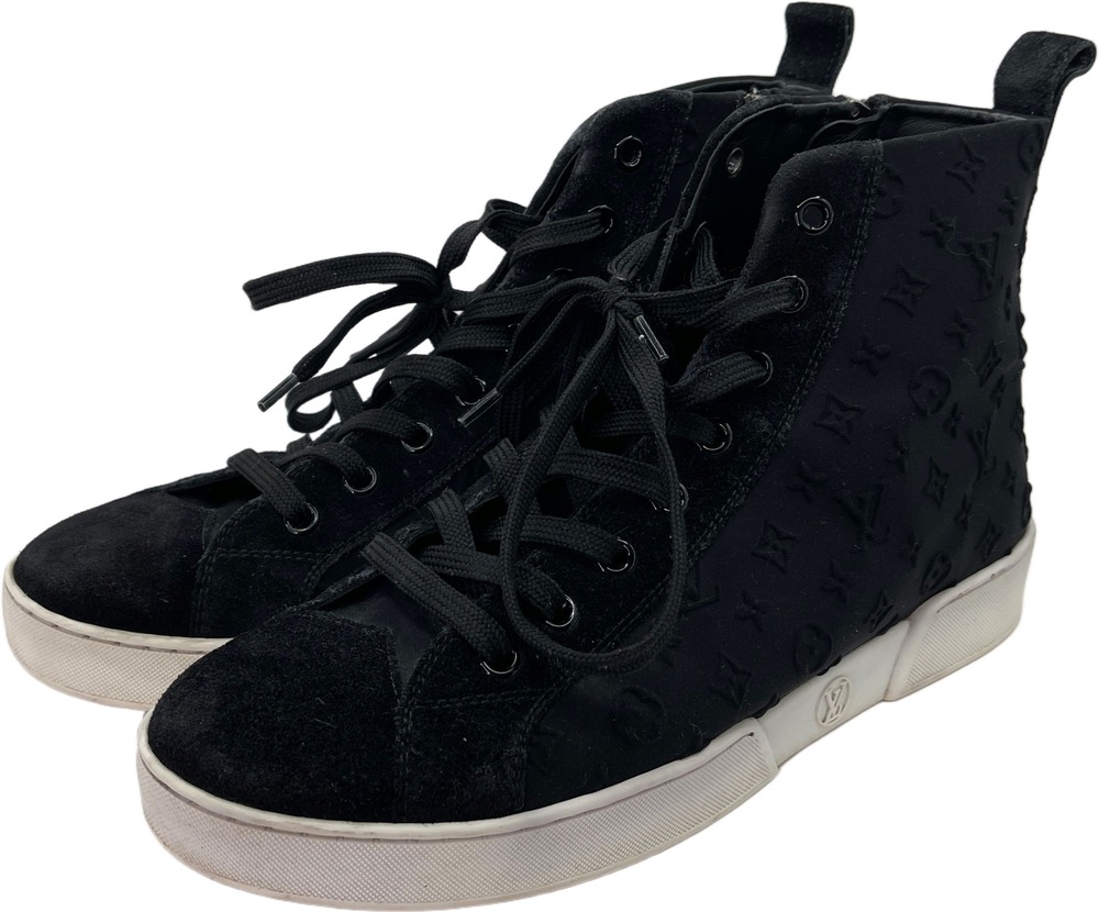 Louis Vuitton Monogram High-Top Sneaker Boot Women's US 7 EU 37.5